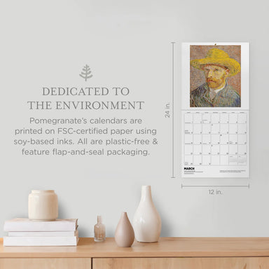 Vincent van Gogh 2026 Wall Calendar