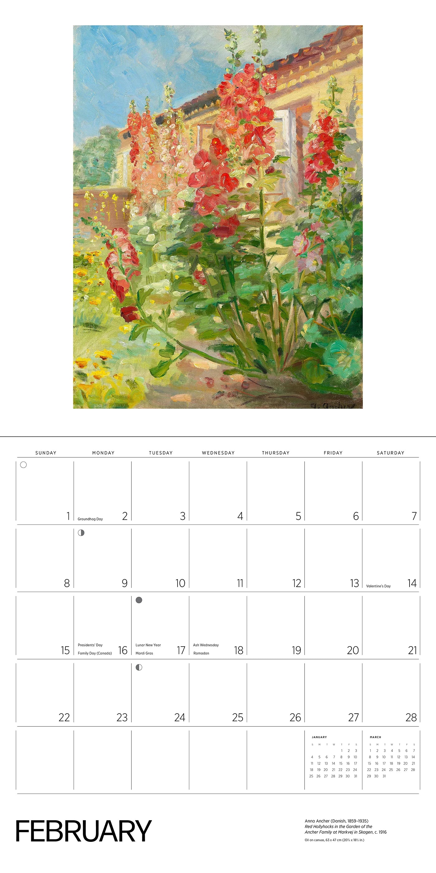 Garden of The Impressionists 2026 Wall Calendar