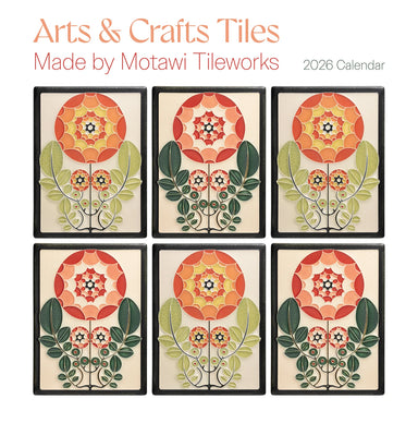 Arts & Crafts Tiles: Made by Motawi Tileworks 2026 Wall Calendar