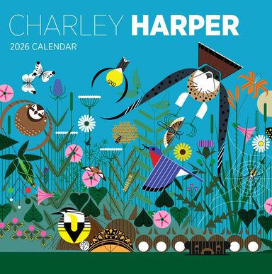 Charley Harper 2026 Wall Calendar
