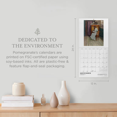 The Reading Woman 2026 Wall Calendar