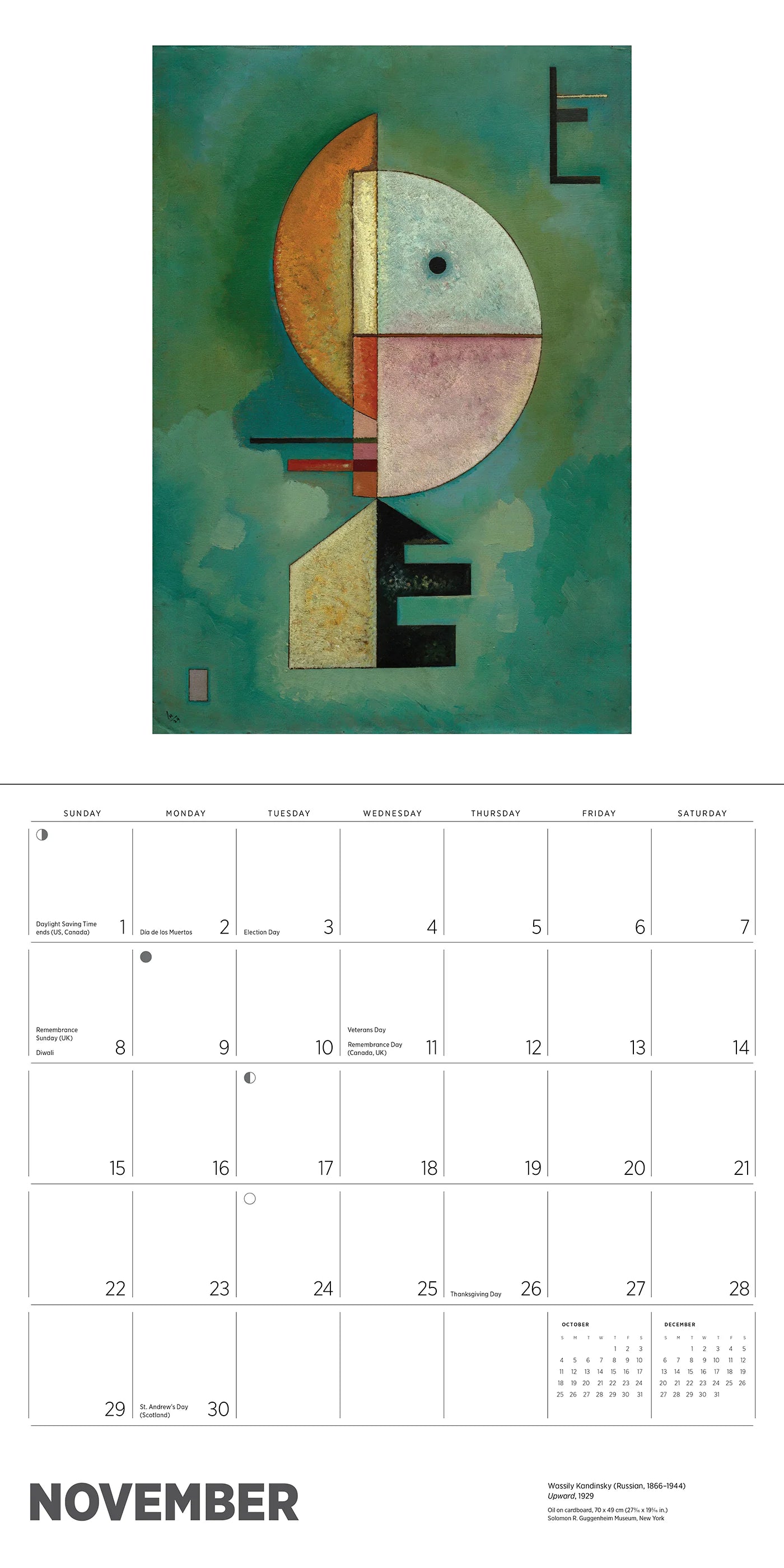 Kandinsky 2026 Wall Calendar