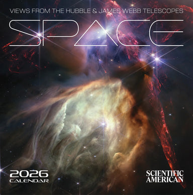 Space: Views From The Hubble & James Webb Telescope 2026 Wall Calendar