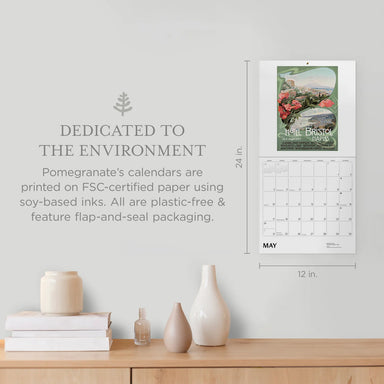 Italy Vintage Travel Posters 2026 Wall Calendar