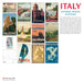Italy Vintage Travel Posters 2026 Wall Calendar
