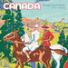 Canada Vintage Travel Posters 2026 Wall Calendar
