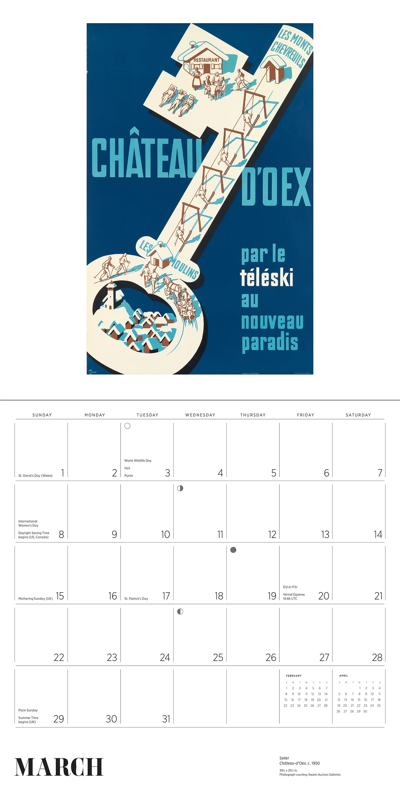 Ski The World: Vintage Posters