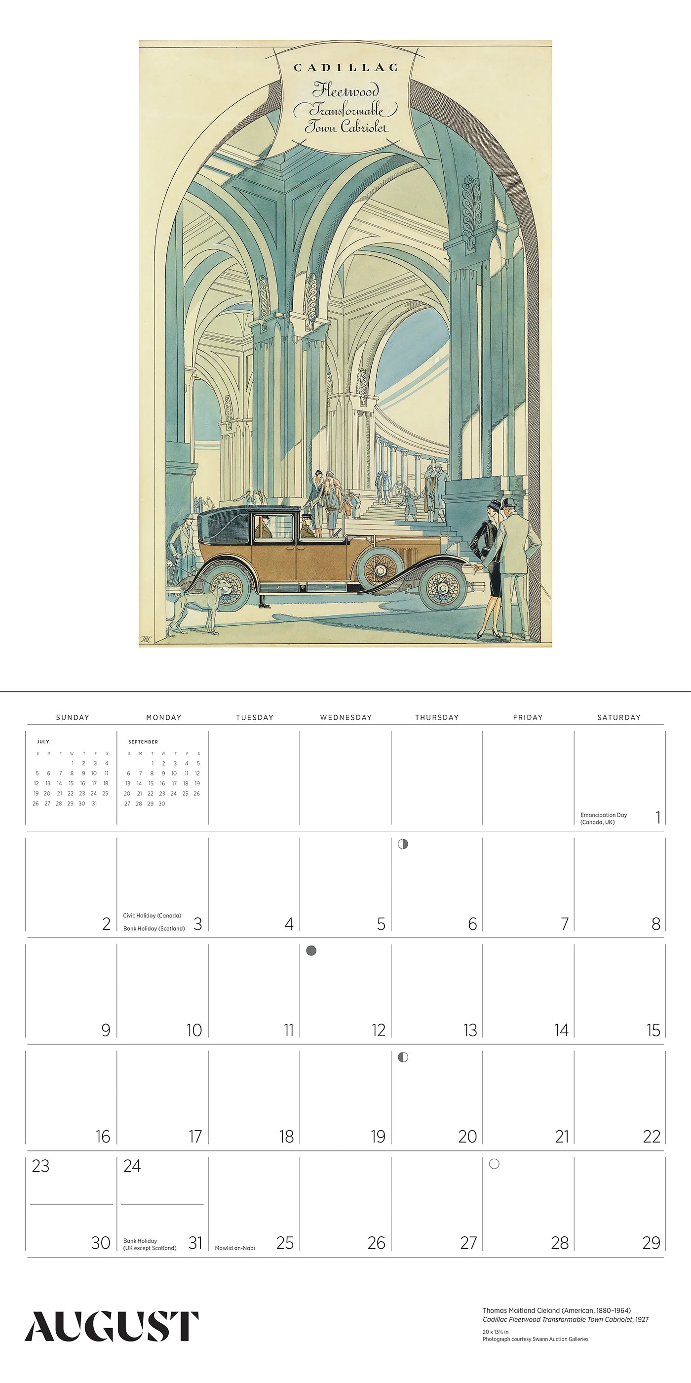 Automobiles: Vintage Posters 2026 Wall Calendar