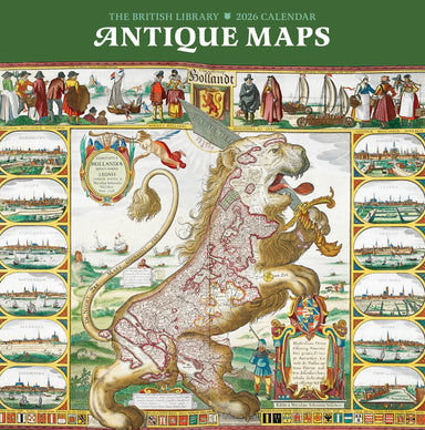 Antique Maps 2026 Wall Calendar