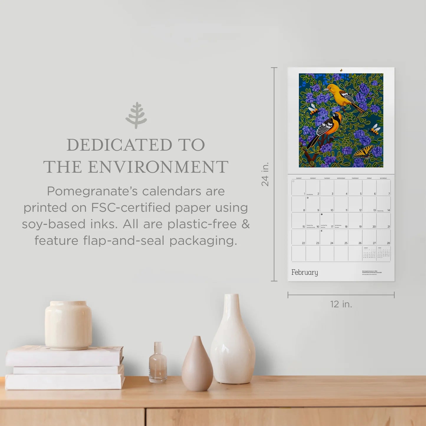 In The Wild: The Art of Billy Hassell 2026 Wall Calendar