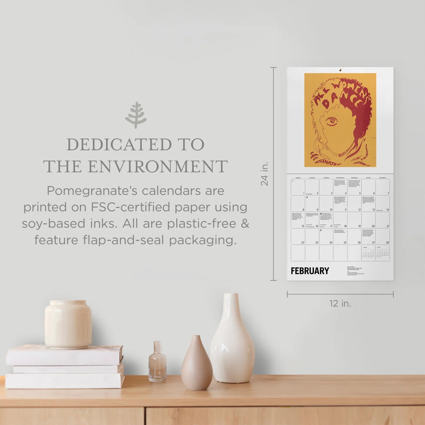 The Fight For Women's Rights 2026 Wall Calendar