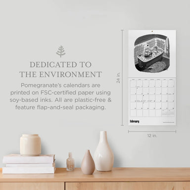 Charles Addams: The Addams Family 2026 Wall Calendar