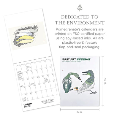 Inuit Art: Kinngait 2026 Mini Wall Calendar