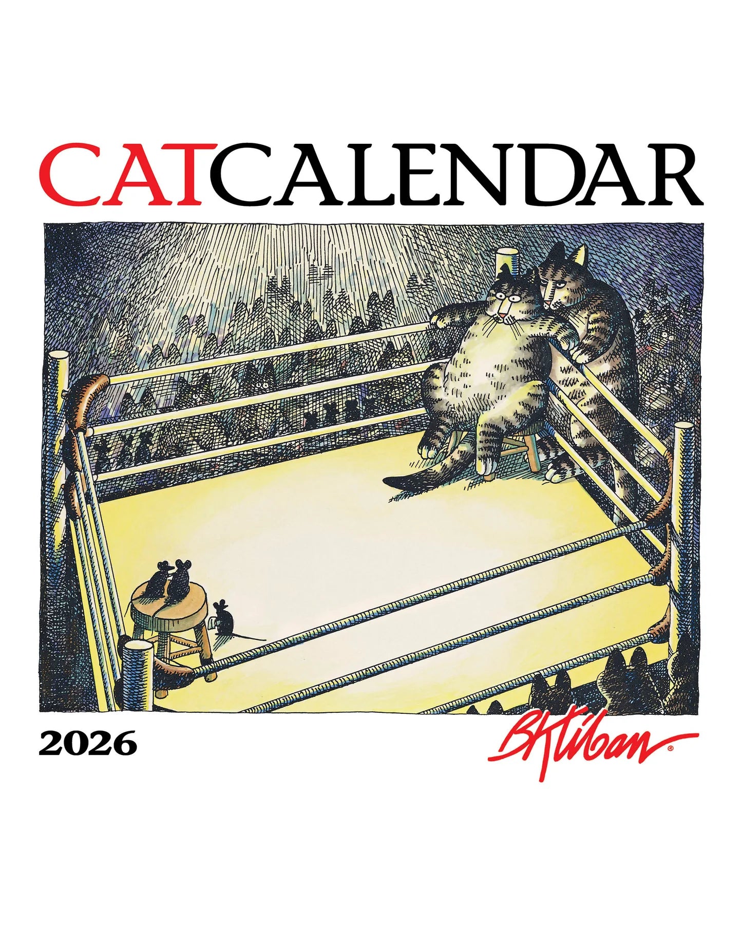 B. Kliban 2026 Mini Cat Calendar