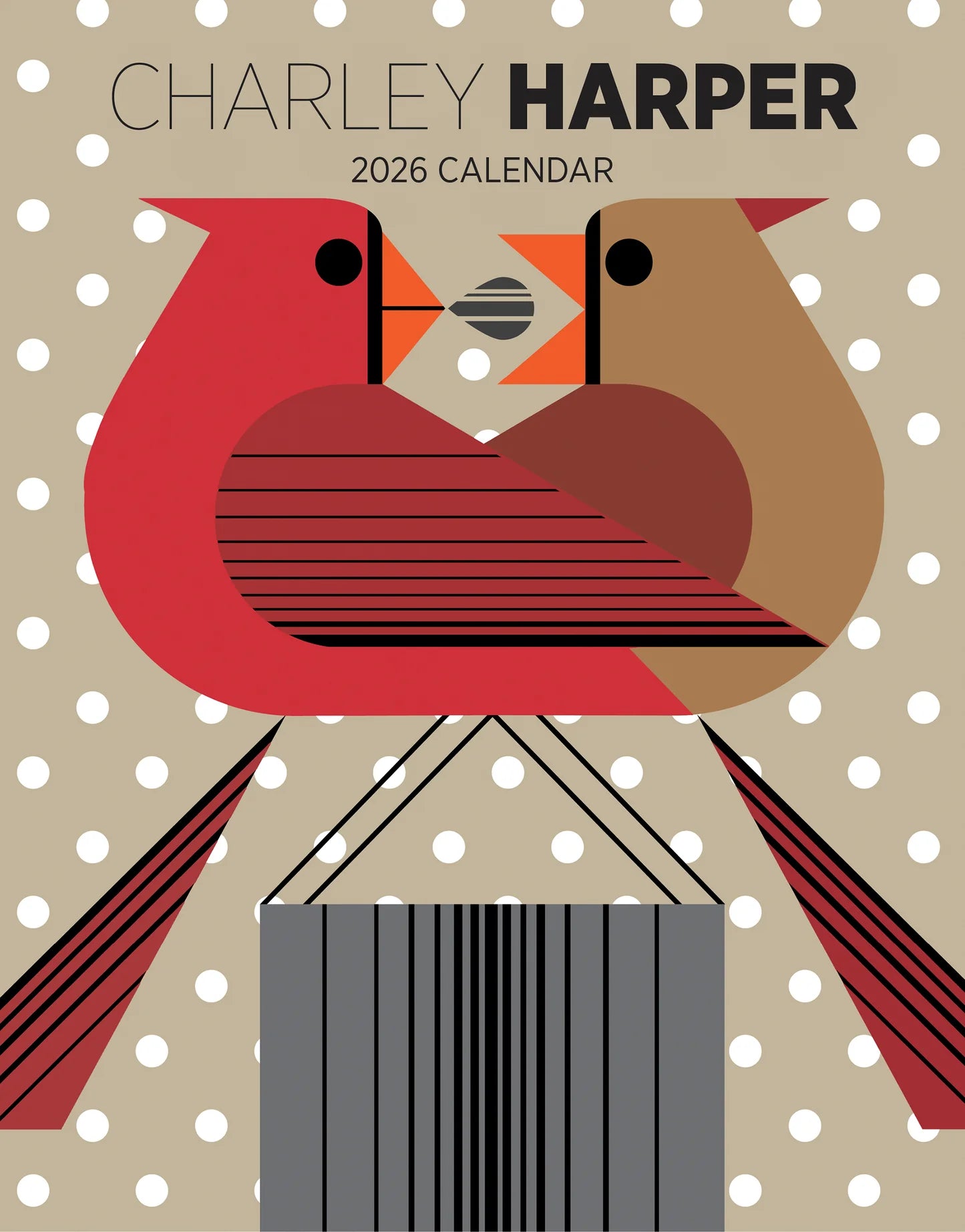 Charley Harper 2026 Mini Calendar