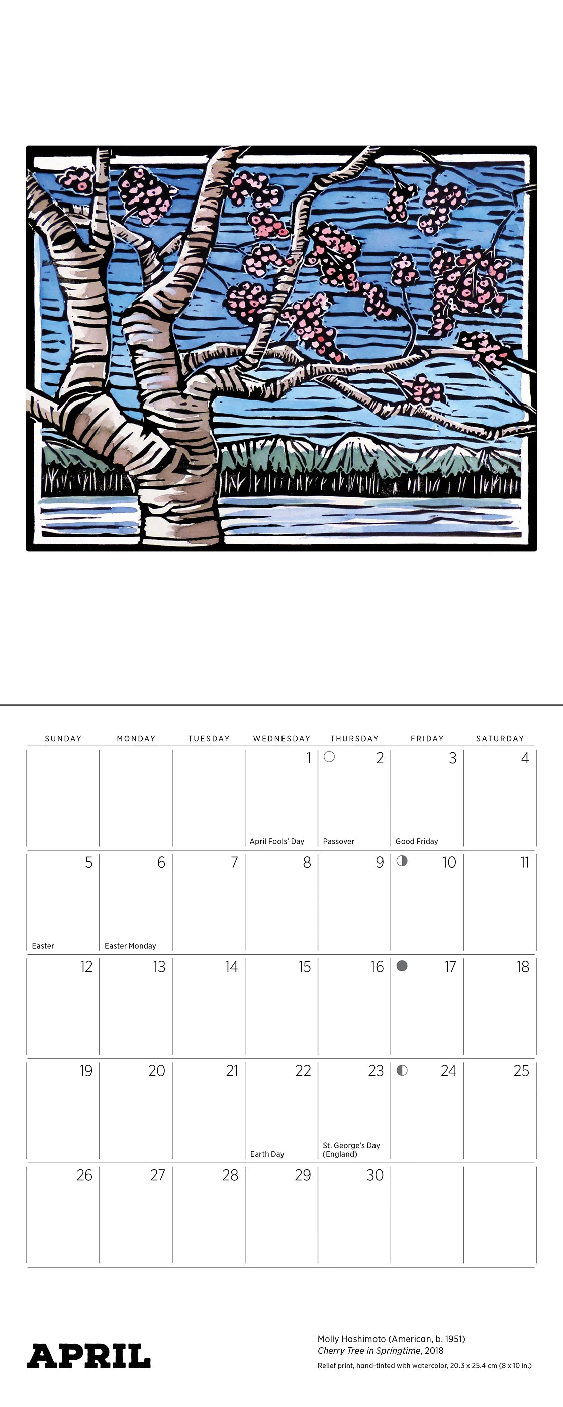 Molly Hashimoto Lush Landscapes 2026 Mini Wall Calendar
