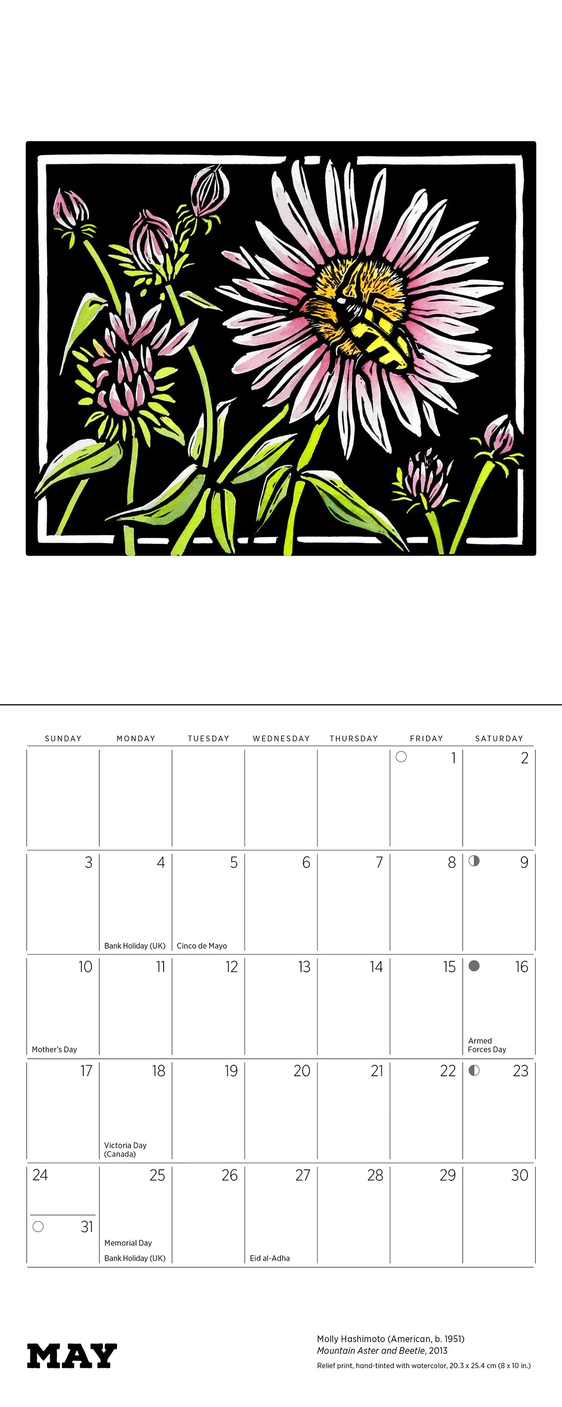 Molly Hashimoto Lush Landscapes 2026 Mini Wall Calendar