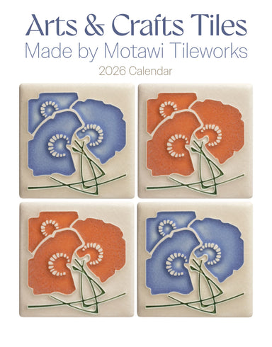 Arts & Crafts Tiles: Made by Motawi Tileworks 2026 Mini Wall Calendar