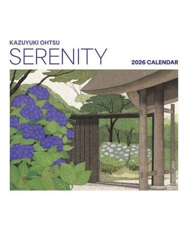 Serenity: Kazuyuki Ohtsu 2026 Mini Wall Calendar