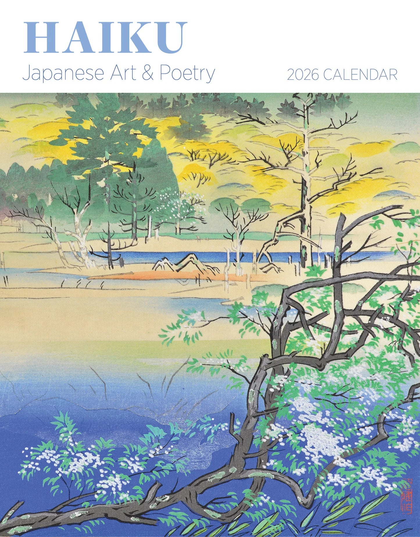 Haiku: Japanese Art & Poetry 2026 Mini Wall Calendar