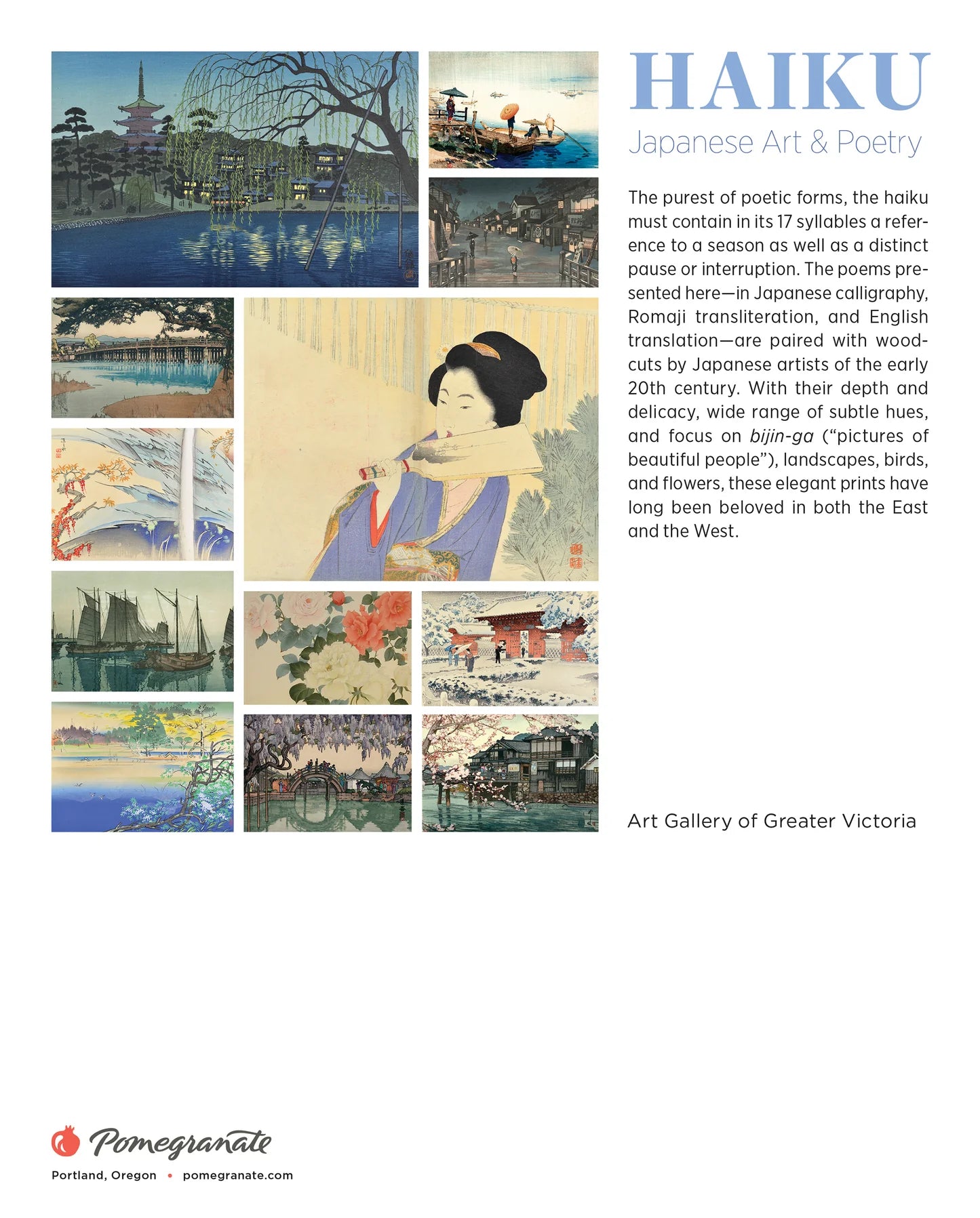 Haiku: Japanese Art & Poetry 2026 Mini Wall Calendar