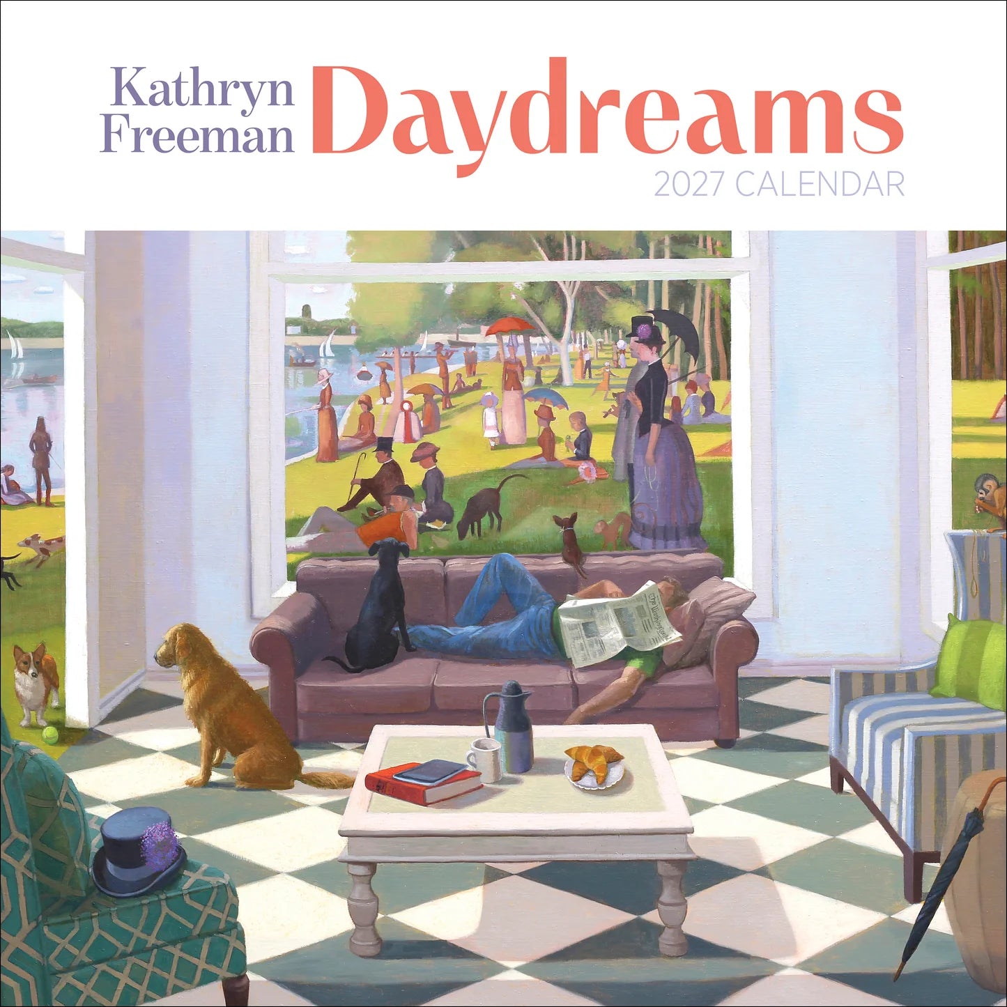 POM Kathryn Freeman: Daydreams 2027 Wall Calendar