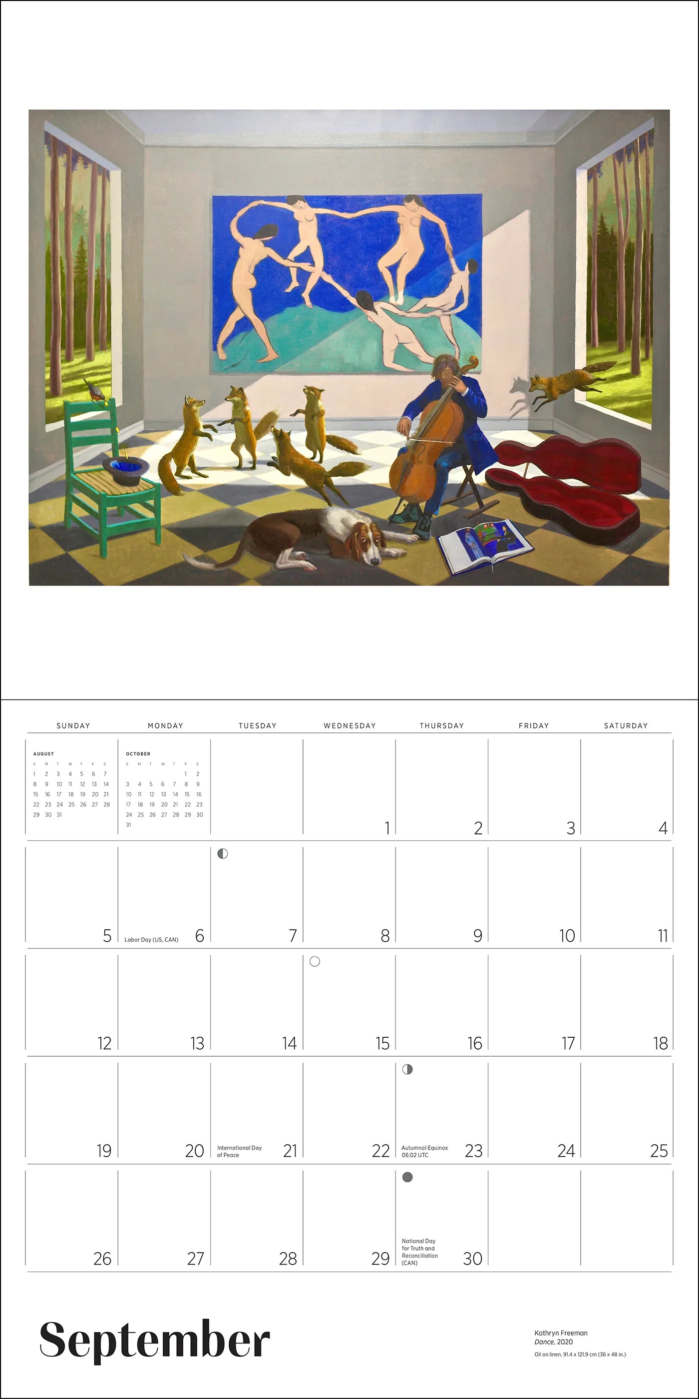 POM Kathryn Freeman: Daydreams 2027 Wall Calendar