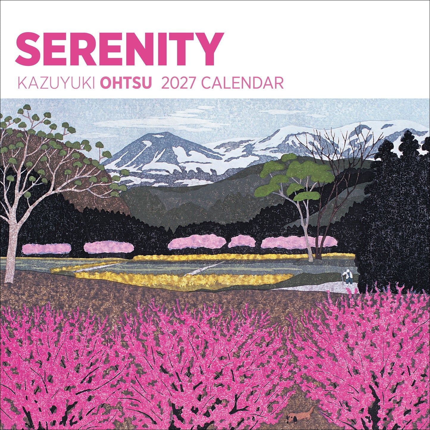 POM Serenity: Kazuyuki Ohtsu 2027 Wall Calendar