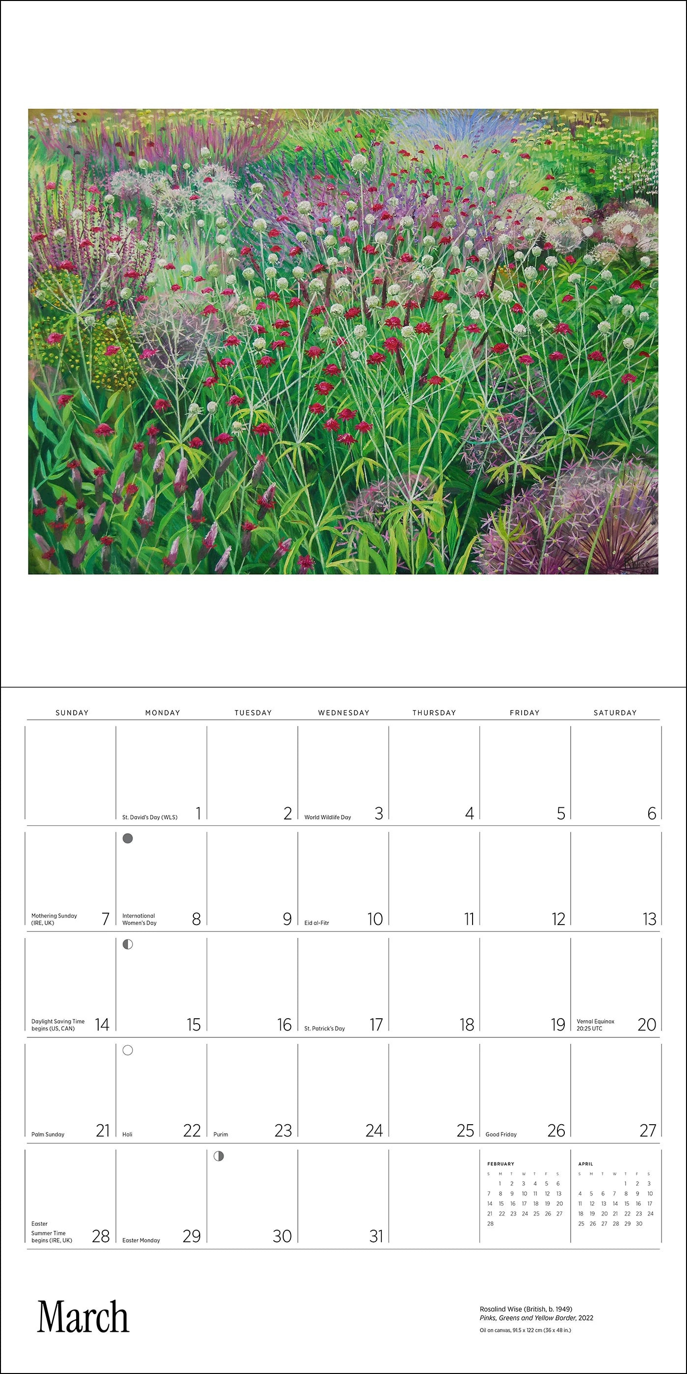 POM Rosalind Wise 2027 Wall Calendar