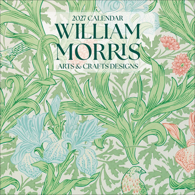 POM William Morris: Arts & Crafts Designs 2027 Wall Calendar