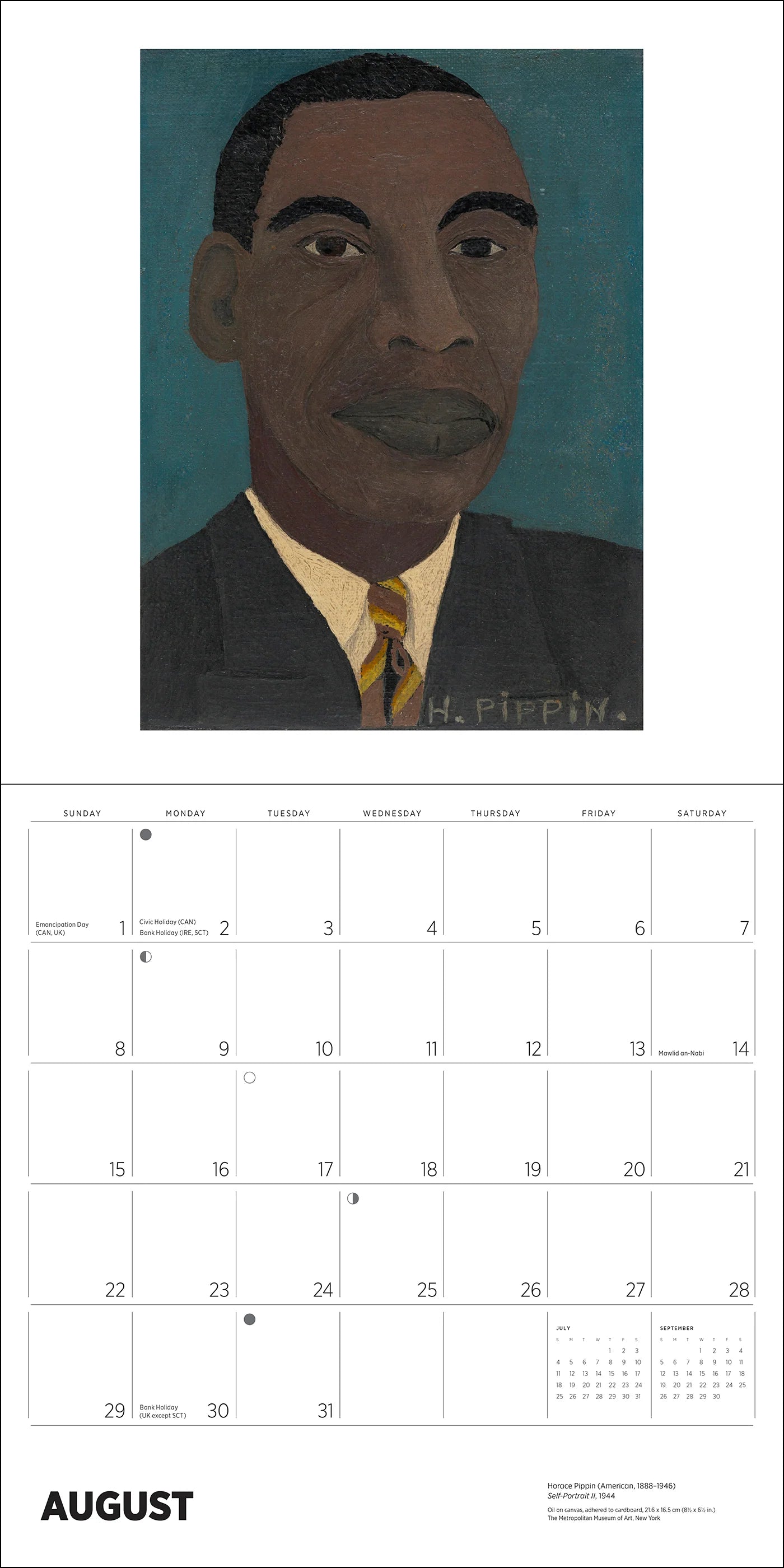 POM African American Art 2027 Wall Calendar