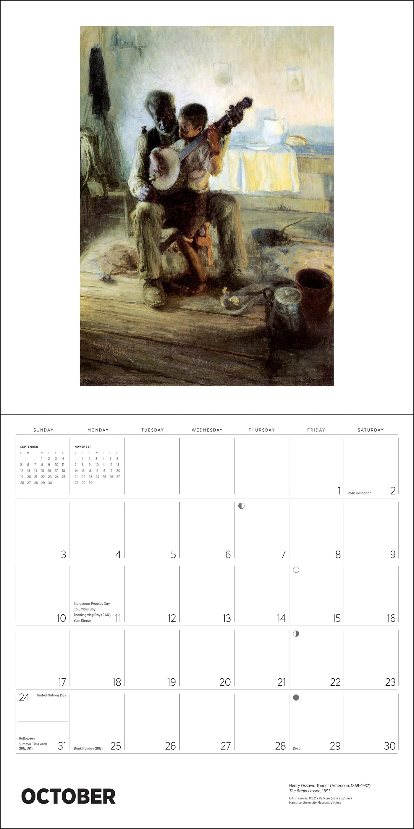POM African American Art 2027 Wall Calendar