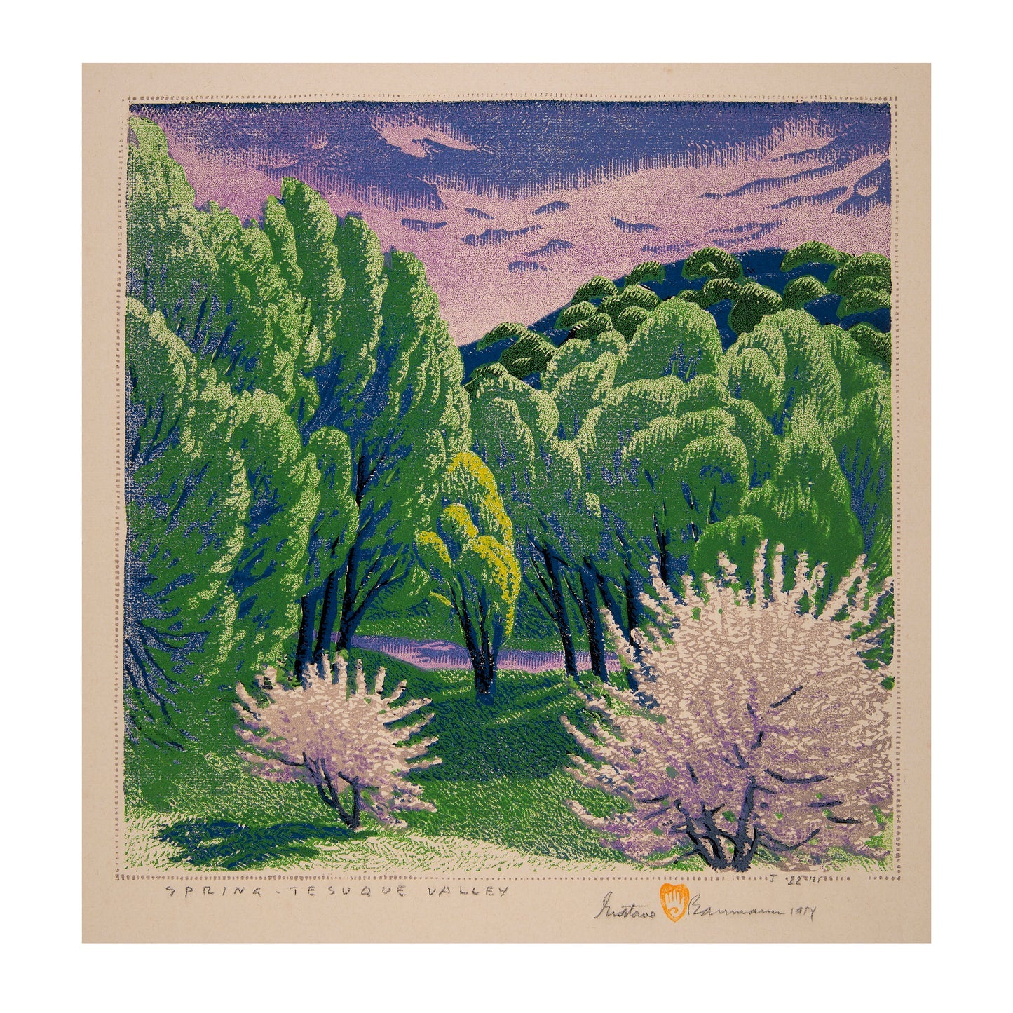 POM A Small, Untroubled World: The Art of Gustave Baumann 2027 Wall Calendar