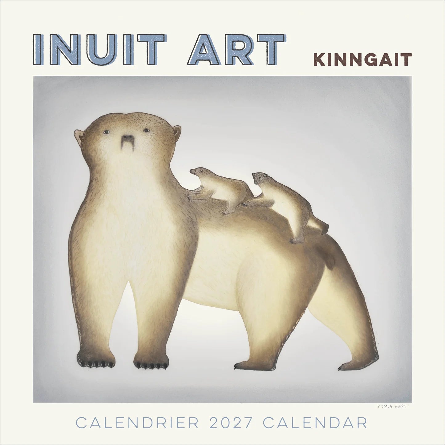 POM Inuit Art: Kinngait 2027 Wall Calendar