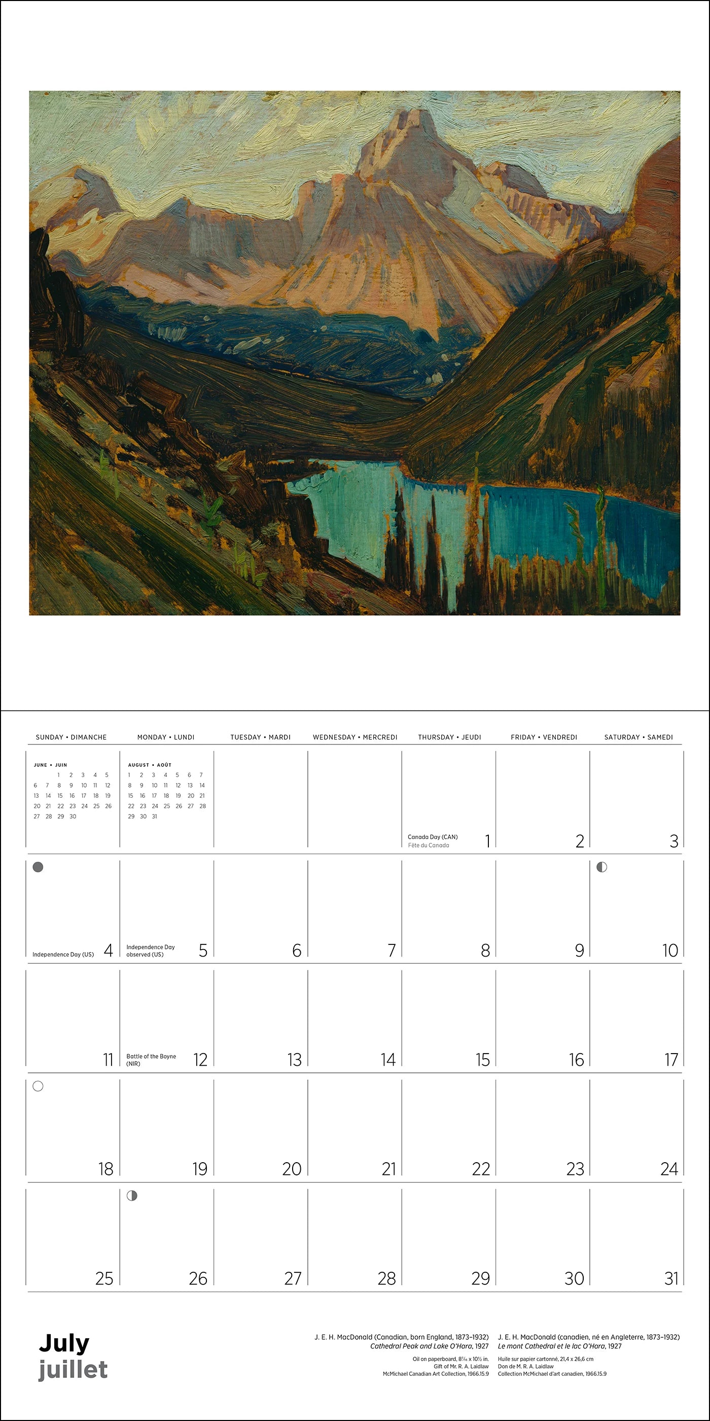 POM The Group of Seven 2027 Wall Calendar