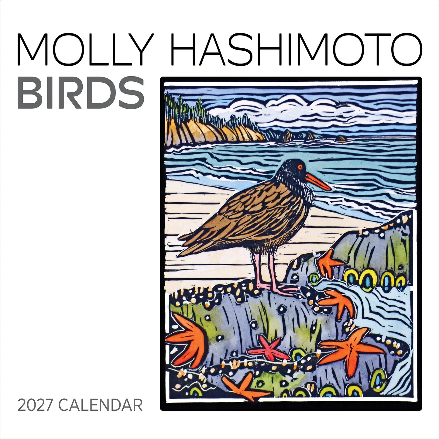 POM Molly Hashimoto: Birds 2027 Wall Calendar