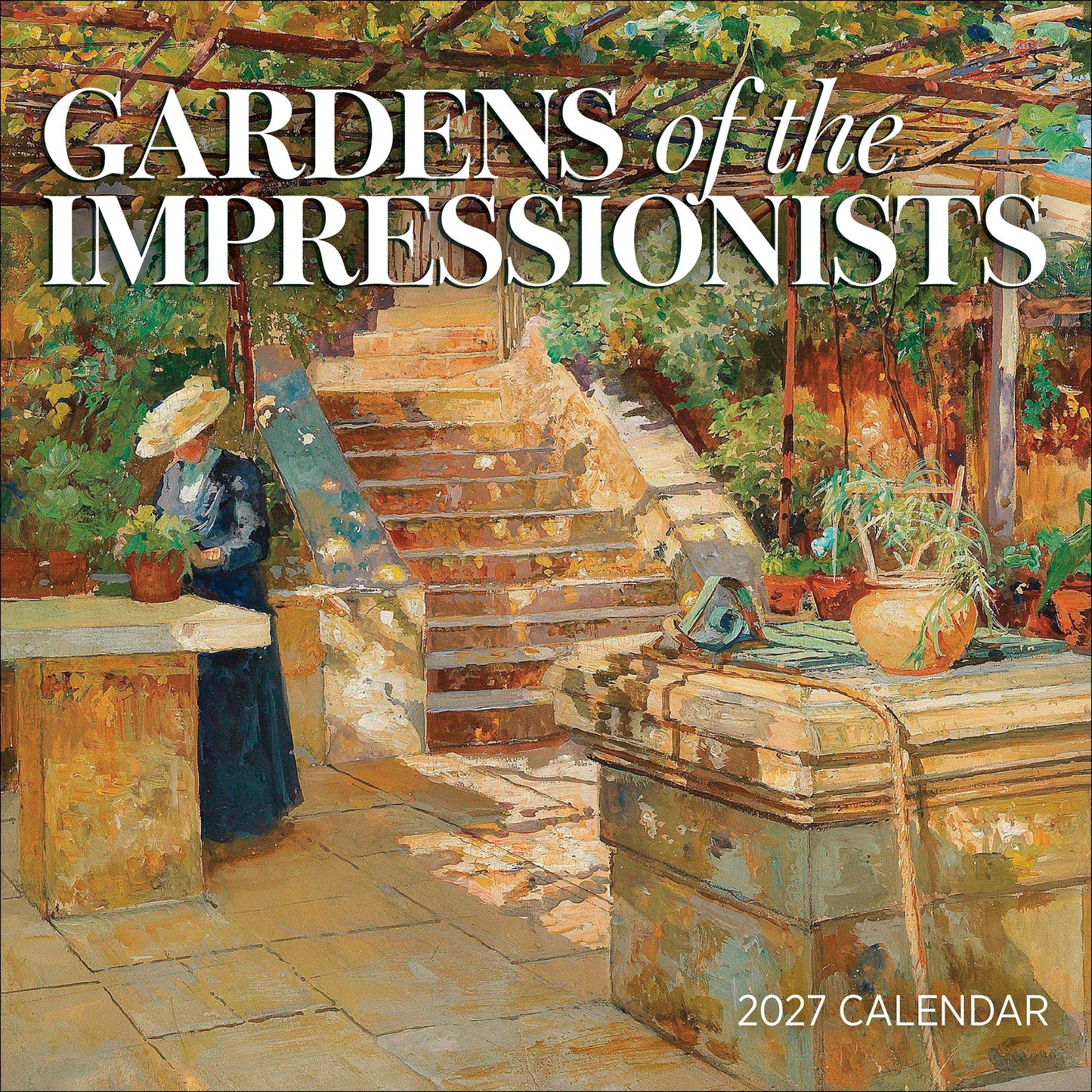 POM Gardens of the Impressionists 2027 Wall Calendar