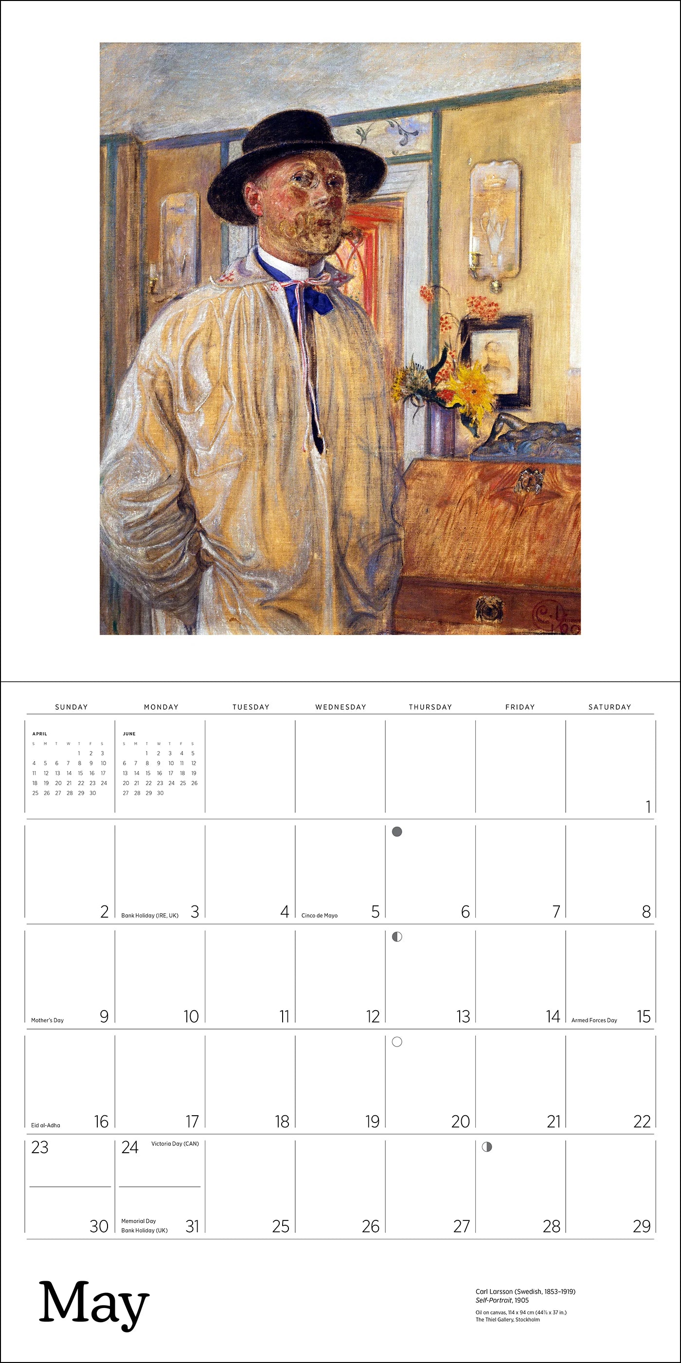 POM Carl Larsson 2027 Wall Calendar
