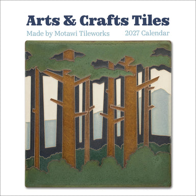 POM Arts & Crafts Tiles: Made by Motawi Tileworks 2027 Wall Calendar