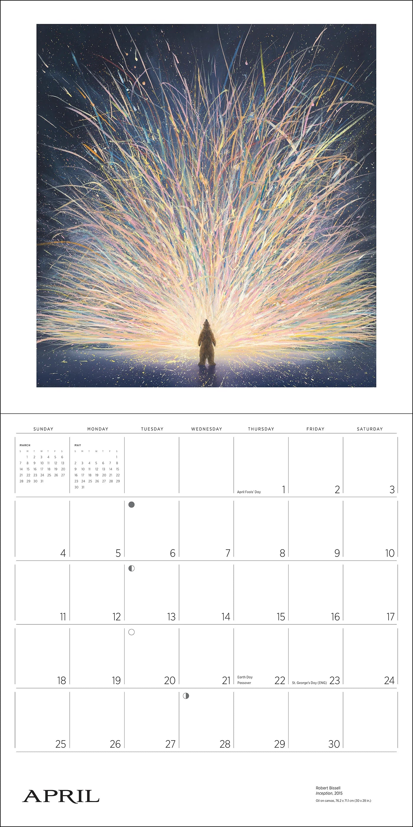Spirit: The Paintings of Robert Bissell 2027 Wall Calendar