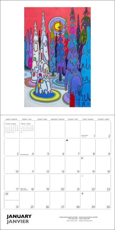 POM Darlene Kulig 2027 Wall Calendar