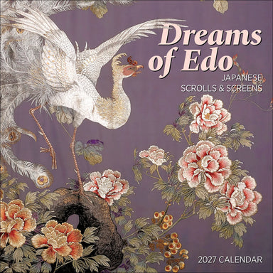 POM Dreams of Edo: Japanese Scrolls & Screens 2027 Wall Calendar