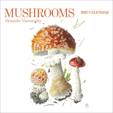 POM Mushrooms: Alexander Viazmensky 2027 Wall Calendar