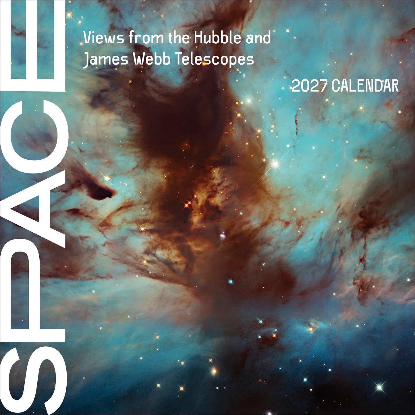 POM Space: Views from the Hubble and James Webb Telescopes 2027 Wall Calendar