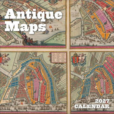 POM Antique Maps 2027 Wall Calendar