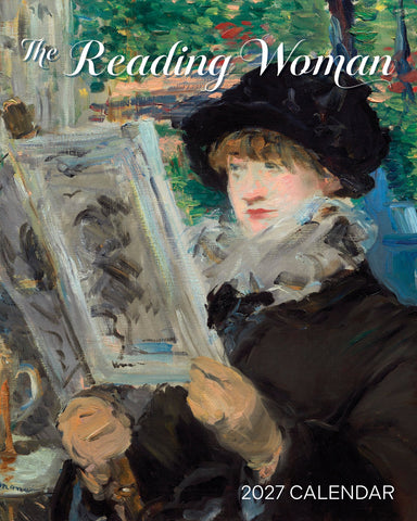 POM The Reading Woman 2027 Mini Wall Calendar