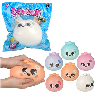 Squish Dumpling Slow Rise Foam 5.5" (Single) - Random Color