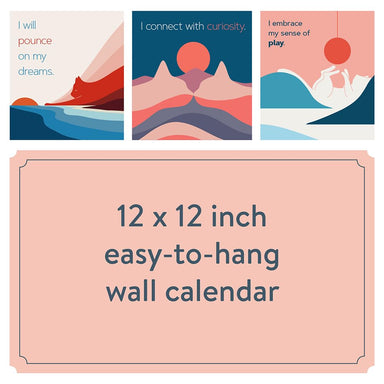 Catffirmations 2025 Wall Calendar    