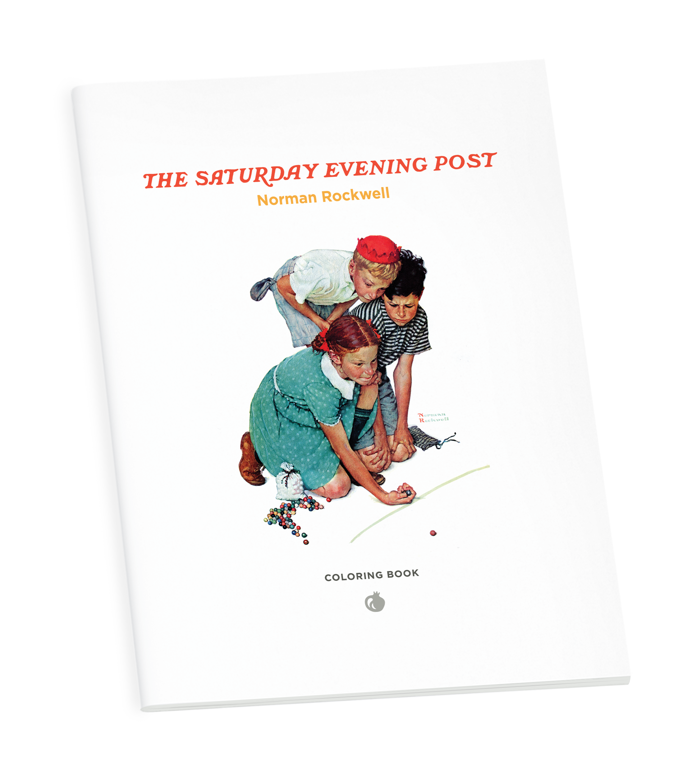 The Saturday Evening Post Norman Rockwell Coloring Book    
