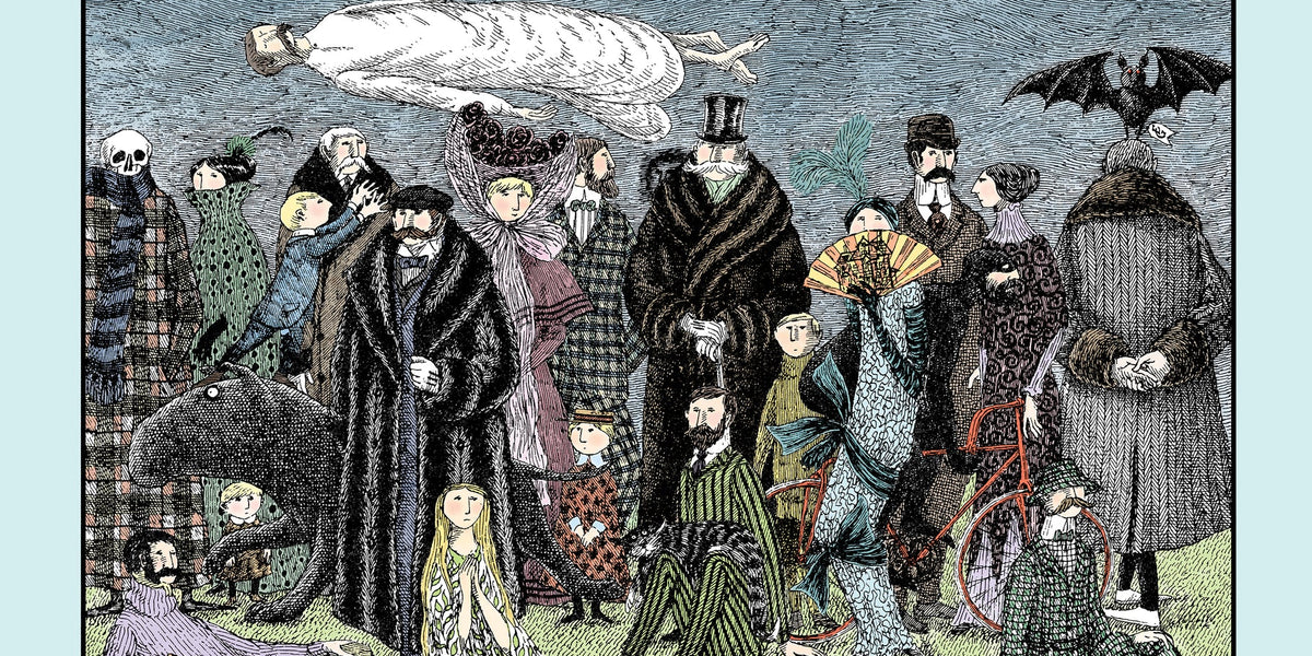 Edward Gorey Coloring Book — Bird in Hand